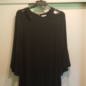 Black long sleeve dress